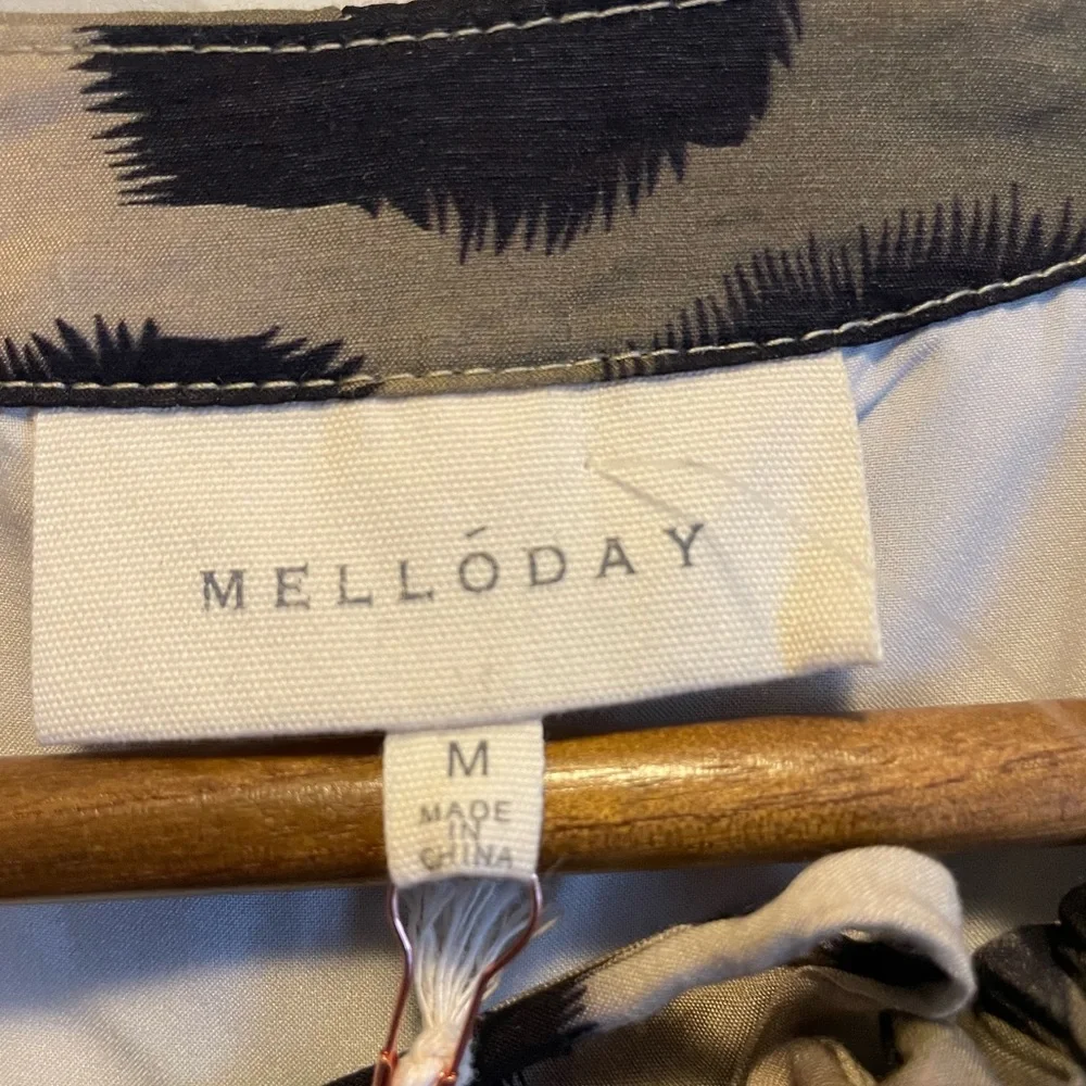 Melloday Puff Sleeve Minidress size Medium - Picture 7 of 10